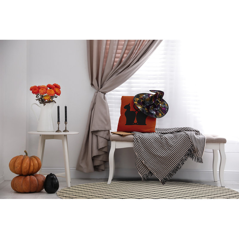 Demeir Chenille Indoor Rug, Round 5'