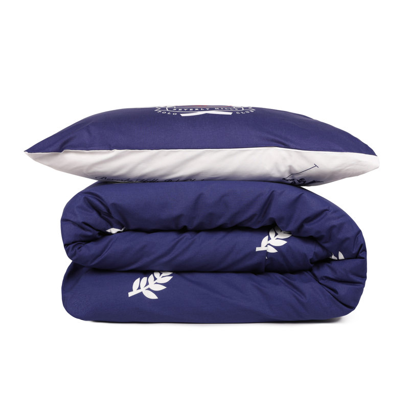 No Pattern Duvet Cover Set with Pillowcases, Double Duvet Cover + 2 Pillowcases (80 x 80)