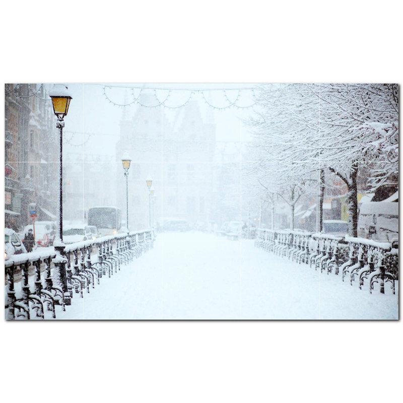 Photo d'hiver 4,25 x 4,25