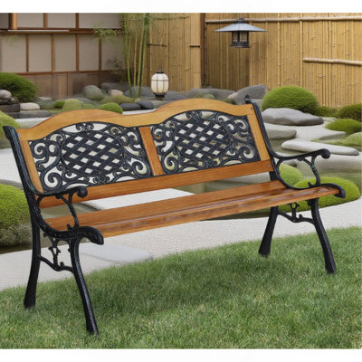Banc de jardin extérieur, banc de parc