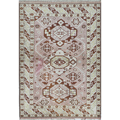 One-of-a-Kind 4'9" X 6'6" Wool Area Rug in