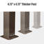 Barbecue extérieur en aluminium 12 po x 16 po avec pavillon double en acier galvanisé pour terrasse de patio, rideaux et filet