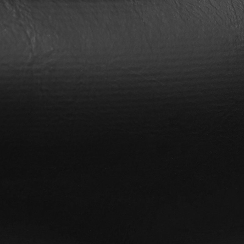 Chaise d'appoint rembourré, Noir