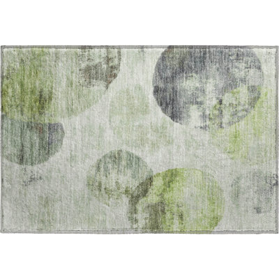 Tapis abstrait lavable à la machine de qualité supérieure Mayfield AMF2346