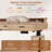 59" L Shaped Electric Standing Desk With Drawers-1745296661