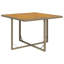 Gusts Rectangular Wicker Outdoor Dining Table , 109cm cm W 107cm cm D
