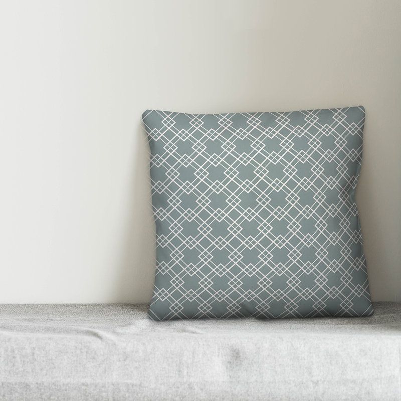  Geometric Pattern Throw Pillow