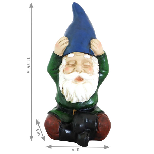 Trinx Bee Yourself Gnome Garden Figurine & Reviews