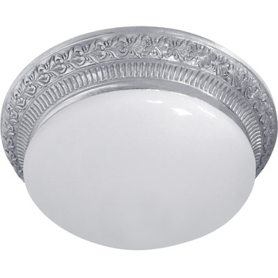 Fosdick Glass LED Semi Flush Mount