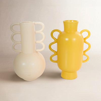 Edicott 11'' Dolomite Table Vase