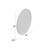 Lobdell Metal Oval Wall Mirror