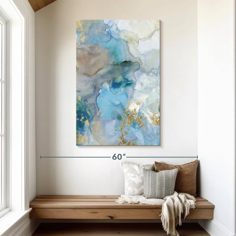 Avery Emerald Pool II, 48" H x 32" W