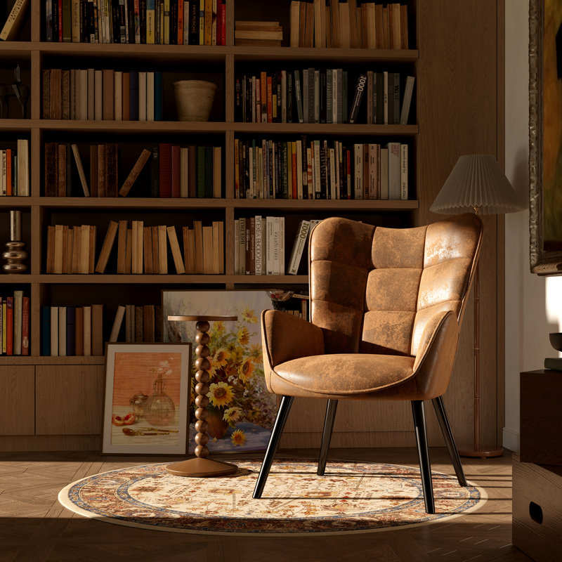 Modern Wingback Office Chair Conference Room Side Chair for Office Workspaces