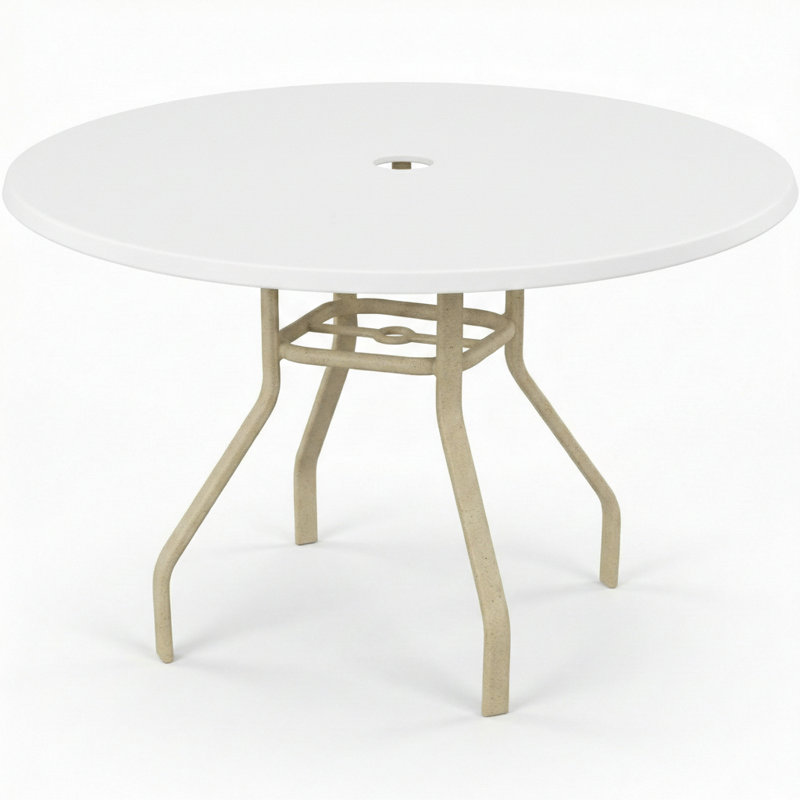 48" Round Dining Table, Sandea