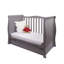 Willow Mini Cot Bed with Mattress 120x60x10cm-744009152