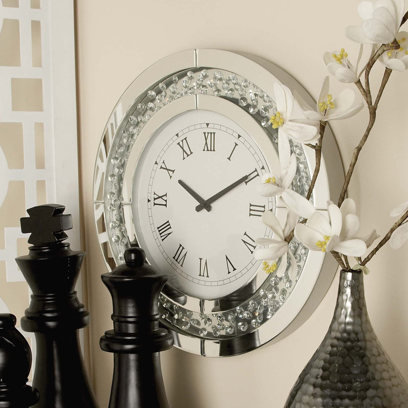 Horloge murale en verre Ansonia