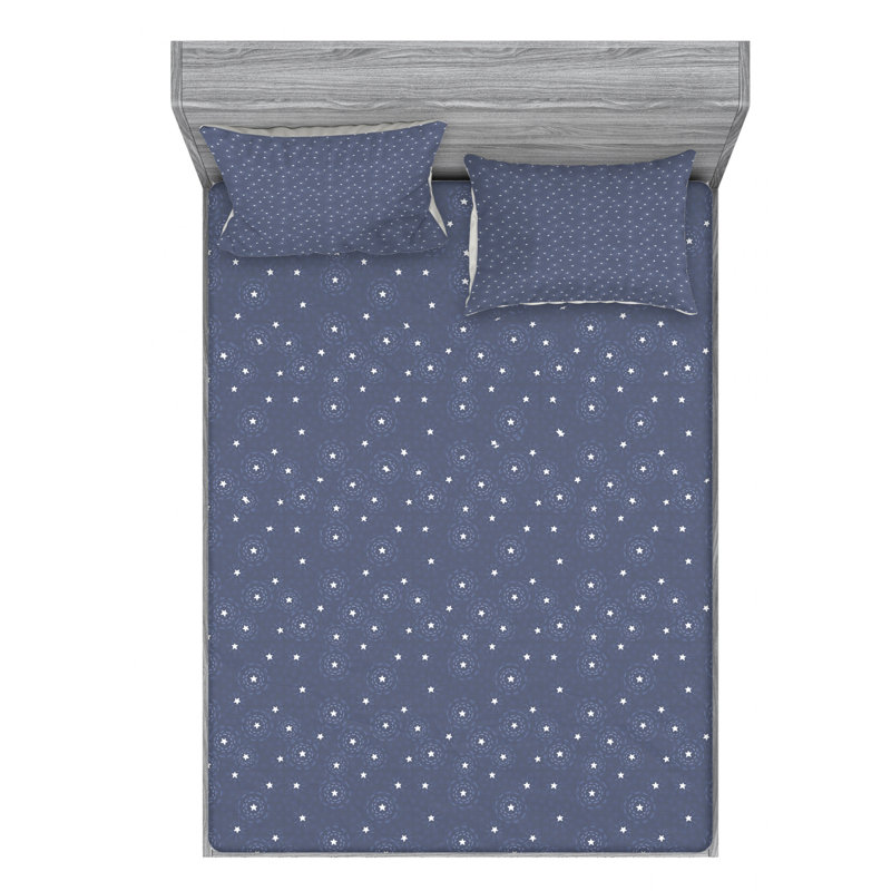 Microfiber Sheet Set, Full Sheet Set with Fitted Sheet