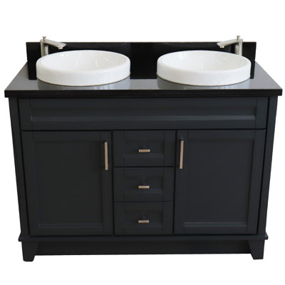 Ensemble de meuble-lavabo double 49 po Rouleau