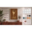 Golden Cobra Modern - Wrapped Canvas-885492747-885492756