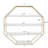 Colten 5 Shelf Octagon Wall Shelf-1511602584