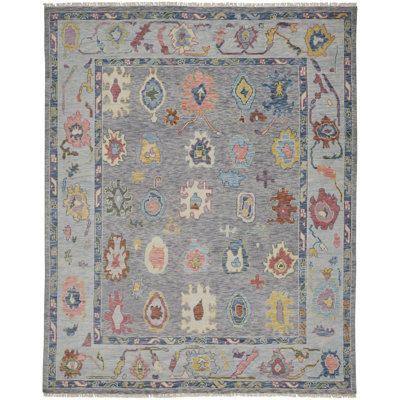 Karina Handmade Wool Ikat Area Rug