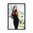Toile encadrée noire