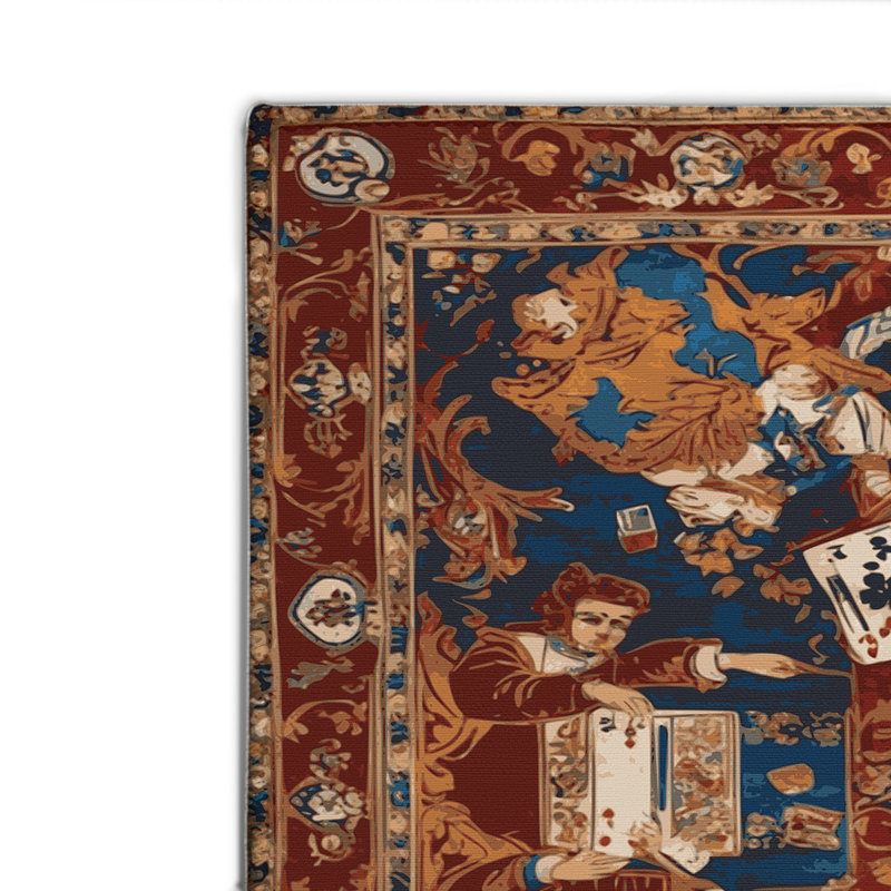 Tapis d'intérieur et d'extérieur brun français, Rectangulaire 2 pi x 3 pi