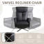 Fauteuil inclinable électrique en cuir, zéro gravité, canapé inclinable pivotant à 270 °-1258830706
