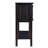 48'' Solid Wood Sideboard Console Table with 2 Drawers and Cabinets and Bottom Shelf, Retro Style Storage Dining Buffet Server Cabinet for Living Room Kitchen Dining Room (Espresso
