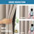 100% Blackout Curtains for Bedroom with Liner Full Room Darkening Curtains Thermal Insulated Back Tab/Rod Pocket Window Drapes for Living Room, 2 Panels-496437152-496437146