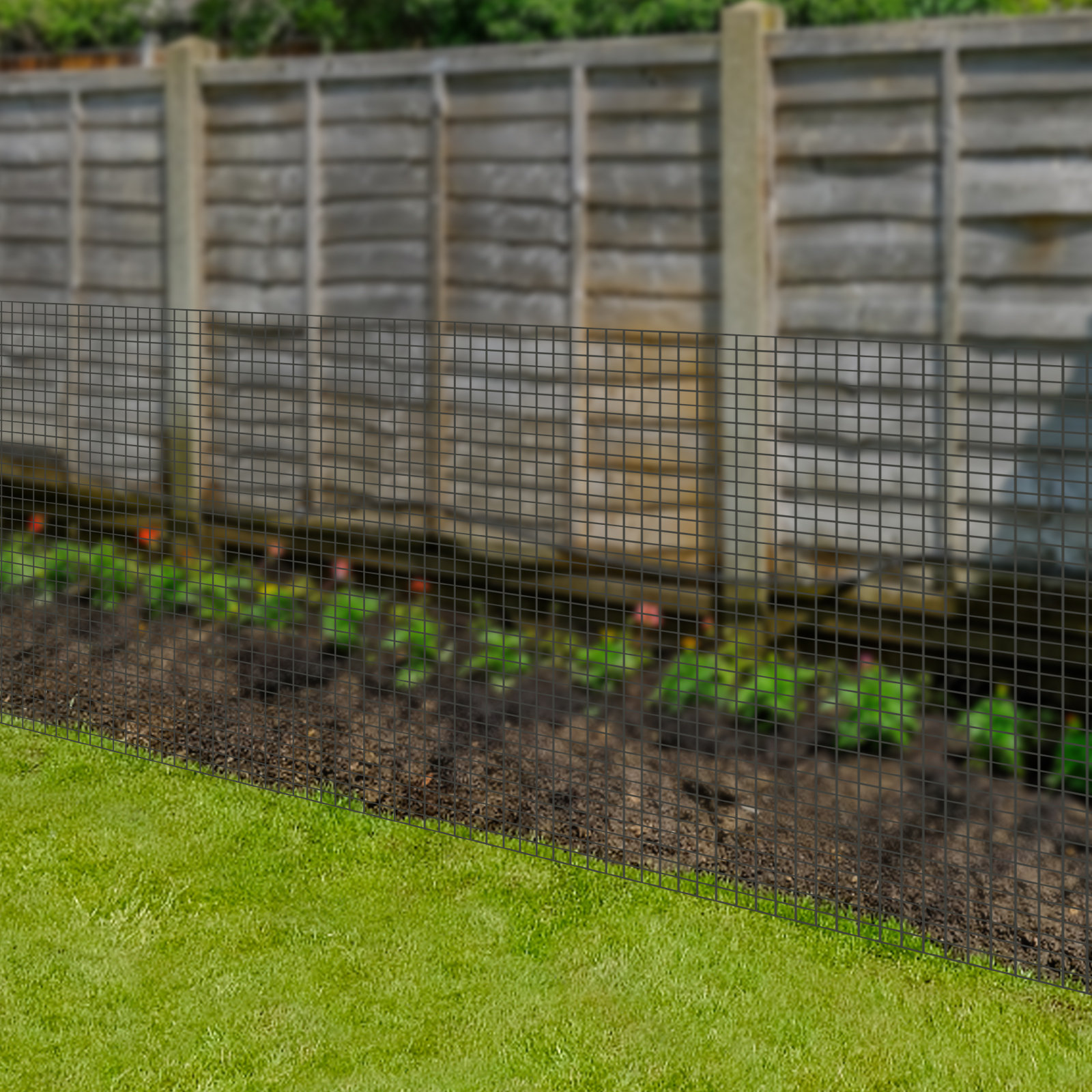 YXSUN Black Metal Fence Panels Wayfair