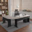 Bureau de direction en L 83 po - Style industriel