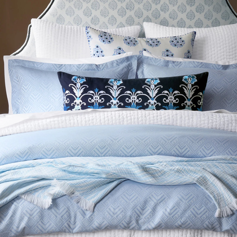 Laksh Indigo Bolster