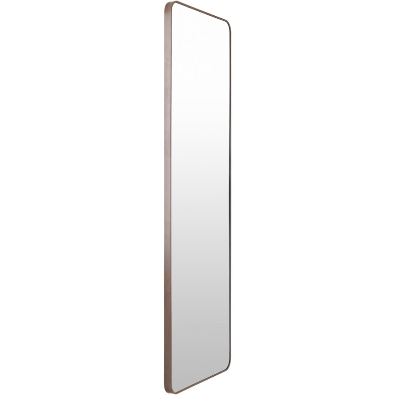 Miroir pleine longueur Destefano Essence, 65 po x 22 po, Noyer foncé
