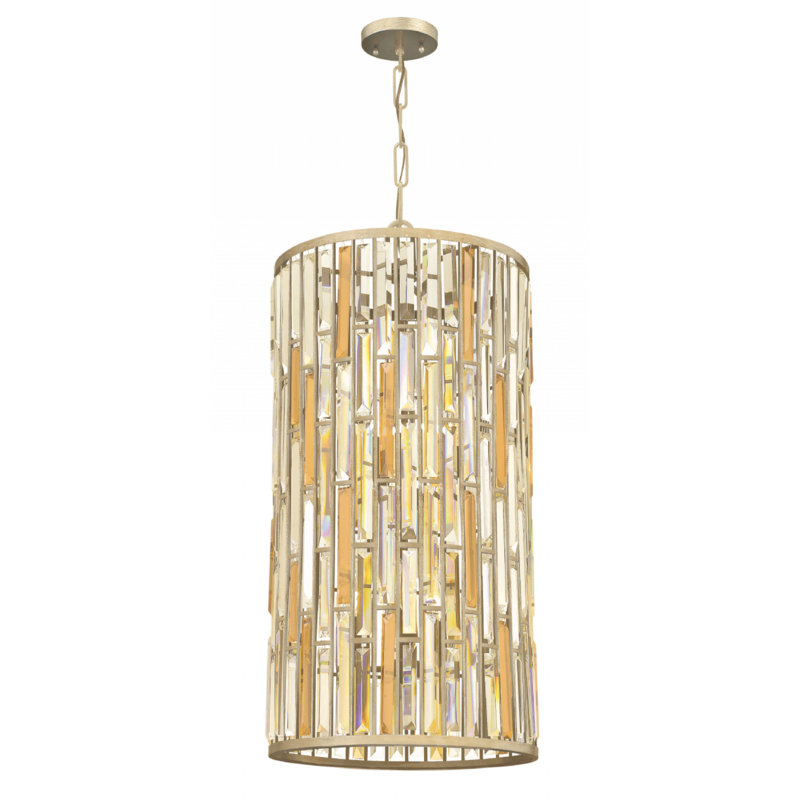 Gemma 6 - Light Unique / Statement Drum Pendant