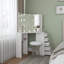 Coiffeuse avec miroir Jaylianie