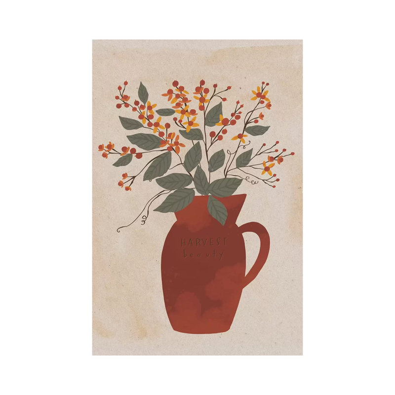 Harvest Heritage V by Amanda Mcgee - Wrapped Canvas Print, 30.48cm H x 20.32cm W x 1.905cm D