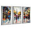 "Paris Streets", reproduction sur acrylique 3 pièces-64194736