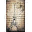 Vintage Paris 2 In sépia (vertical) par By Jodi - impression-531553494-531553493