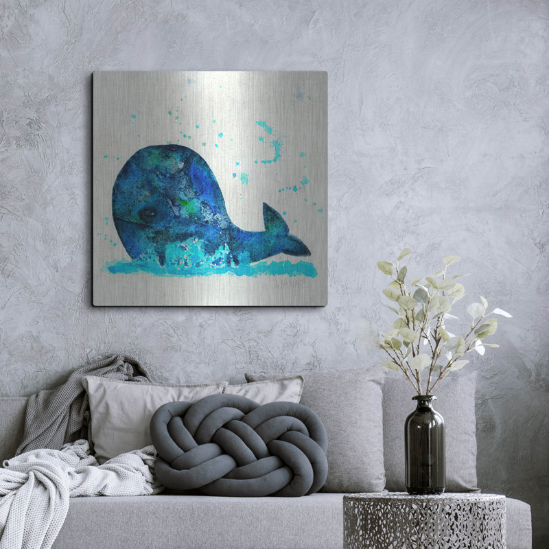 «Little Whale» par Wyanne, H 36 po x l 36 po