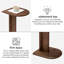 Table de bout en bois massif Bobby-75288655