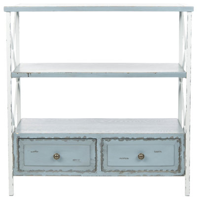 Evangelyne 33.9'' Solid Wood Console Table