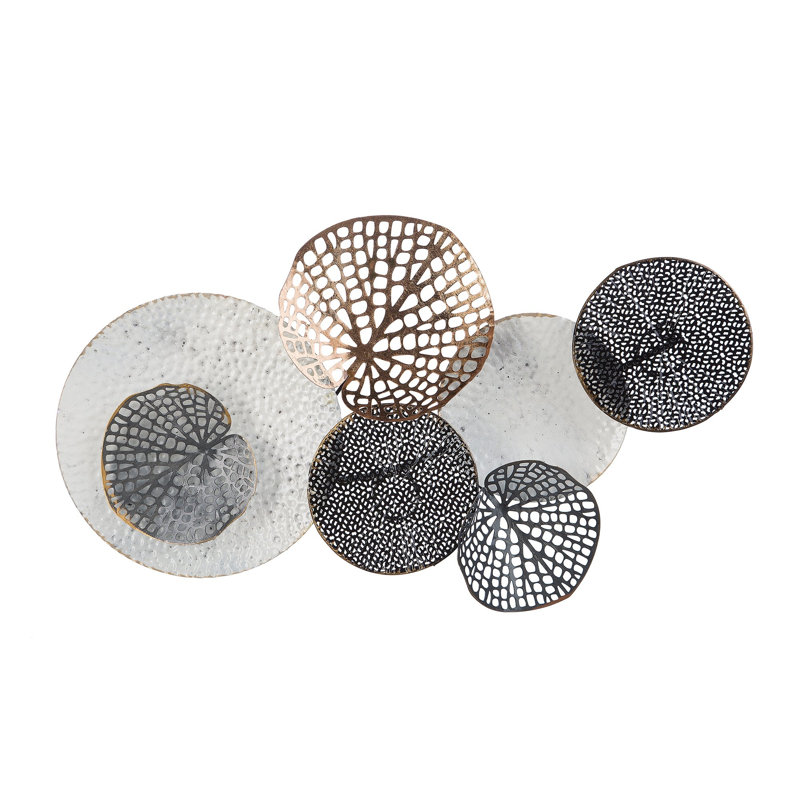 Boho Abstract Wall Decor on Metal