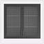 Armoire de rangement murale, verre embossé Begonia-472703493