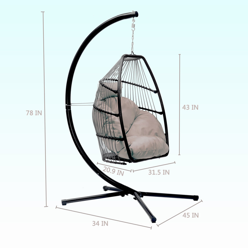 Dakota Fields Anand Egg Chair with Stand | Wayfair