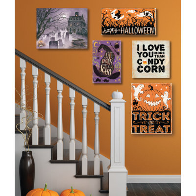 " Happy Halloween " 5 - Pieces