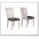 Ensemble de 2 chaises de salle à manger Arch