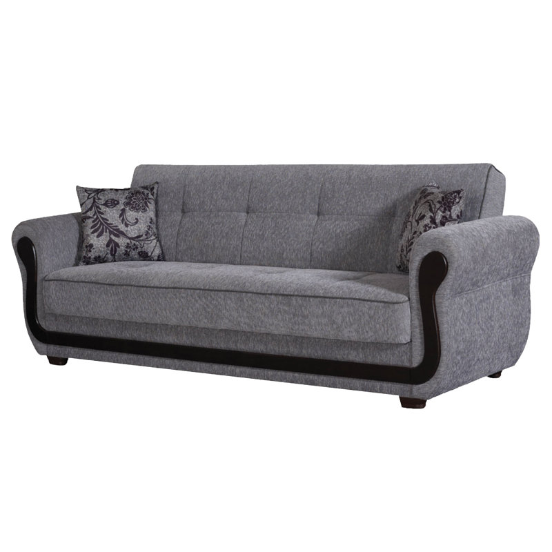 Twin 91'' Upholstered Convertible Sofa