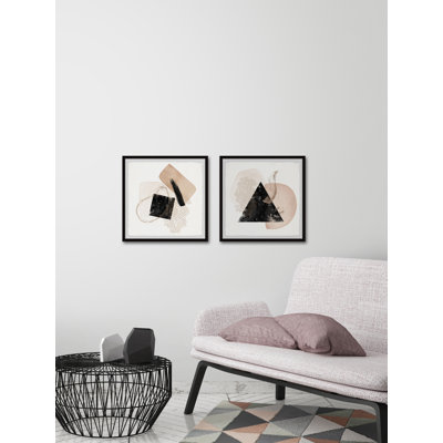 Mysteries Of The Pyramid by Marmont Hill - 2 Piece Single Picture Frame Painting Set
