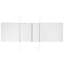 Sun Lounger Pad Cushion TOSCANA/JAVA/AMANTEA PREMIUM 189 x 58 cm Off-White